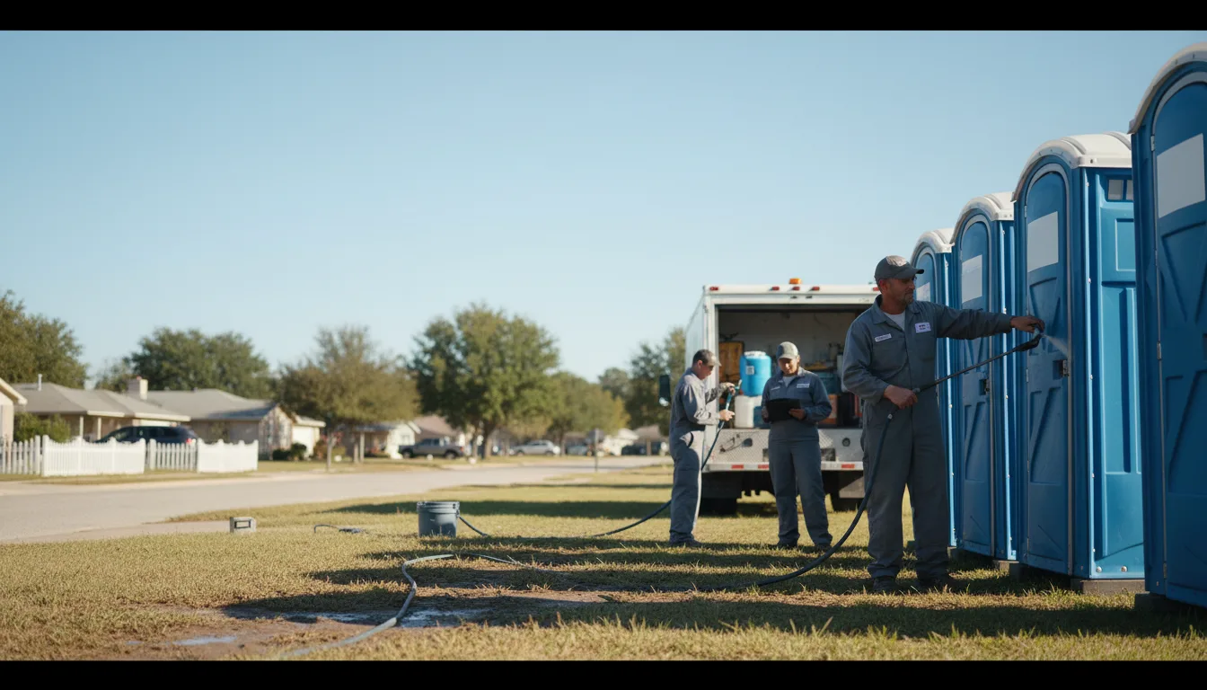 Long-Term Portable Toilet Rental in Premont, TX near me